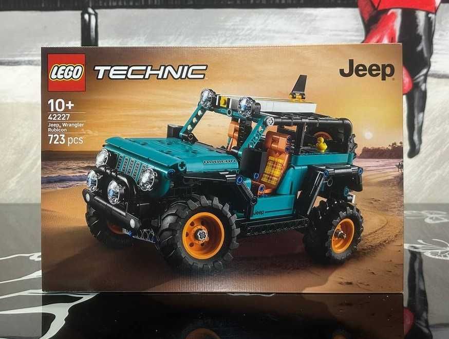 Конструктор LEGO Technic 42227 Позашляховик Jeep Wrangler Rubicon