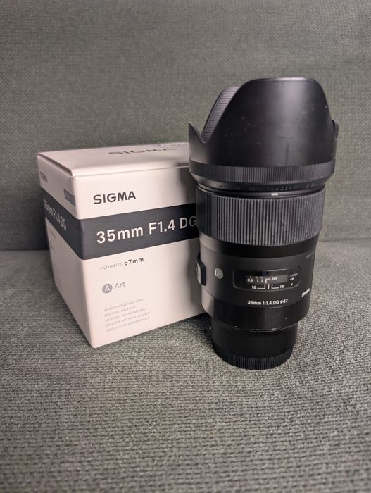 Sigma 35mm f/1.4 Art (Sony E) - Z Filtrem UV!
