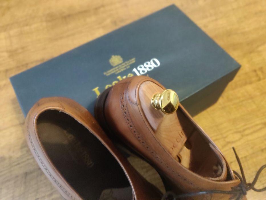 Buty Loake Heston M Mahogany Calf - rozm. 10 F
