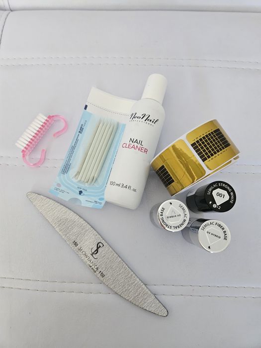 Zestaw semilac hybryda pilnik cleaner
