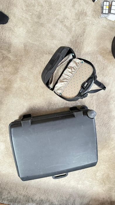 Mala de viagem Sansonite e Fim-de-semana.