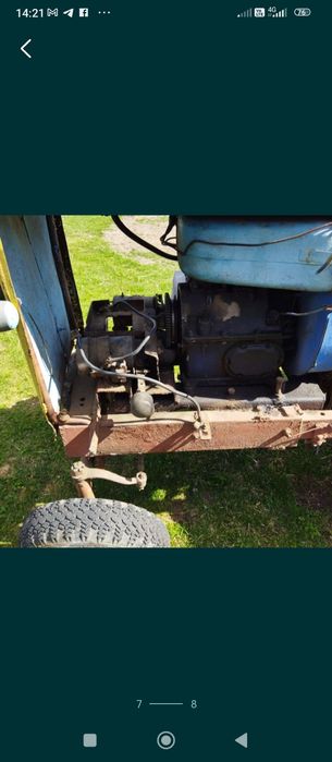 Саморобний трактор з причепом, терміново