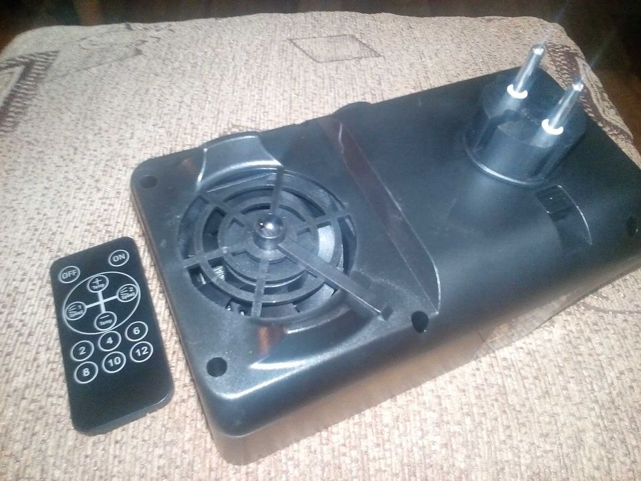 портативный обогреватель с имитацией камина Flame Heater 900W