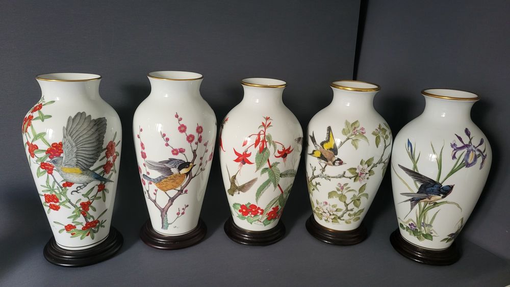 Ваза Franklin porcelain, Японія, 1980-1981