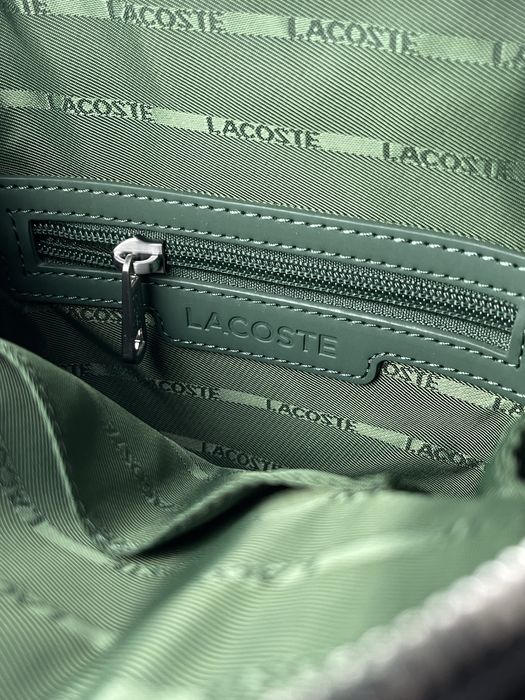 Чоловіча сумка Lacoste Chantaco Matte Leather Vertical Camera Bag