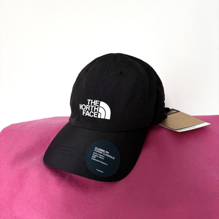 Czapka z daszkiem cap the north face tnf logo horizon czarna black never stop exploring lato letnia