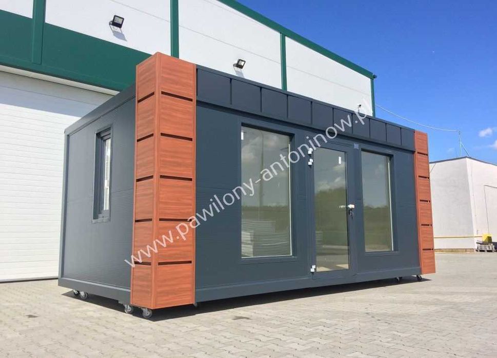 NOWY PAWILON Handlowy Kontener Biurowy Gastronomiczny Komis PRODUCENT