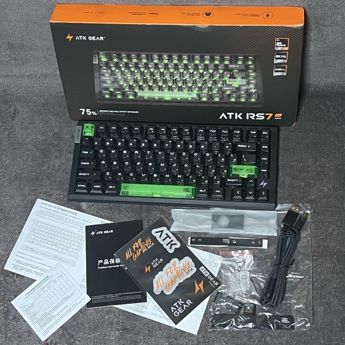 ATK RS7 Air Магнiтна iгрова клавiатура