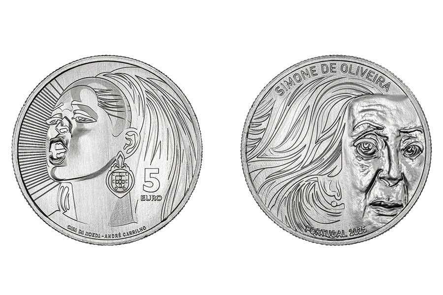 Moeda 5€ - Simone de Oliveira