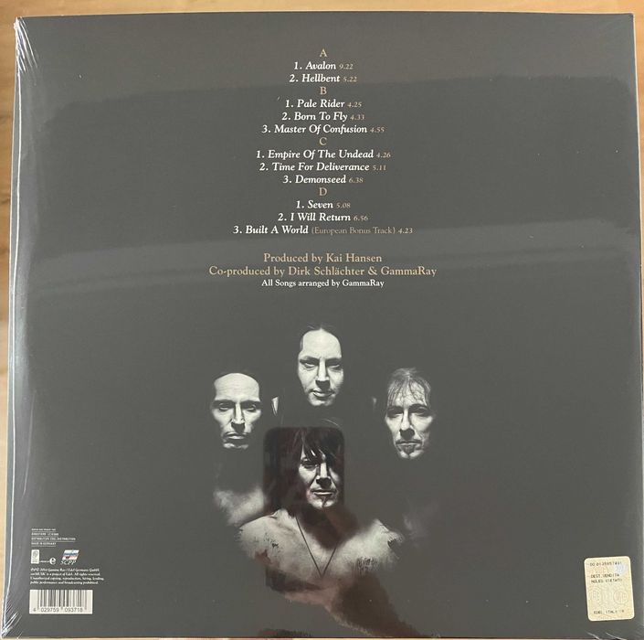 2LP GammaRay - Empire Of The Undead