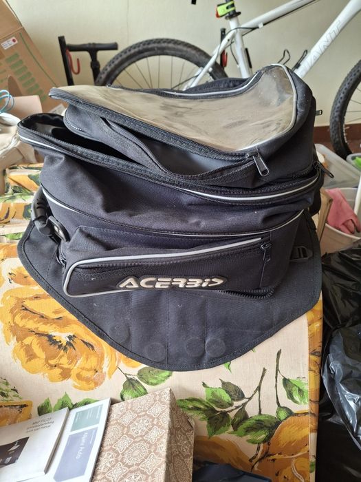 Mala preta para moto
