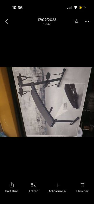 Banco em muito bom estado