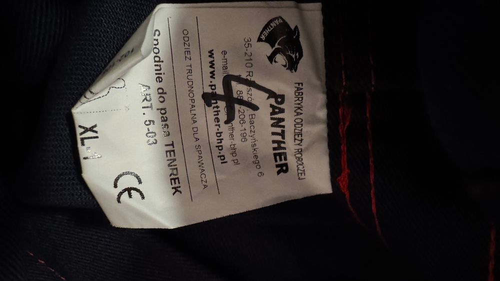 Odzież dla spawacza buty, ubranie