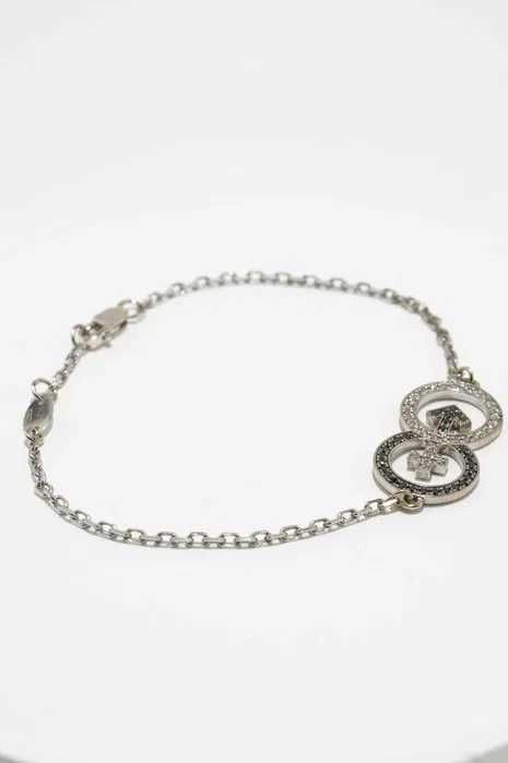 Złota Bransoletka z brylantami 14k 3,38g