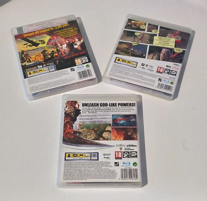 Asura's Wrath ; Deadpool ; Prototype 2 Bundle PS3 PlayStation64737833101187121