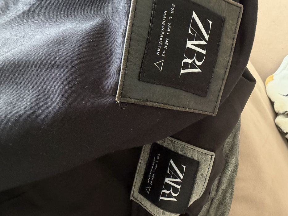 Кожана куртка Zara