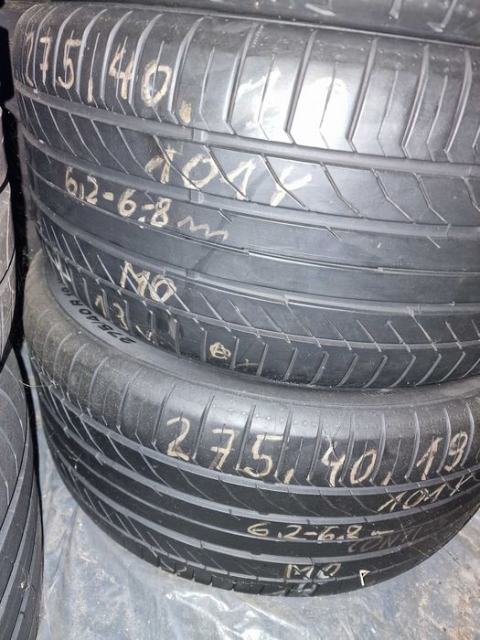 275/40/19 Continental sportcontact 5 6,5mm , homologacja MO super para