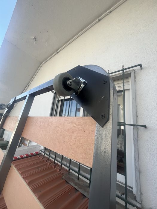 Estrado / Sommier Metálico com Rodas (Solteiro)