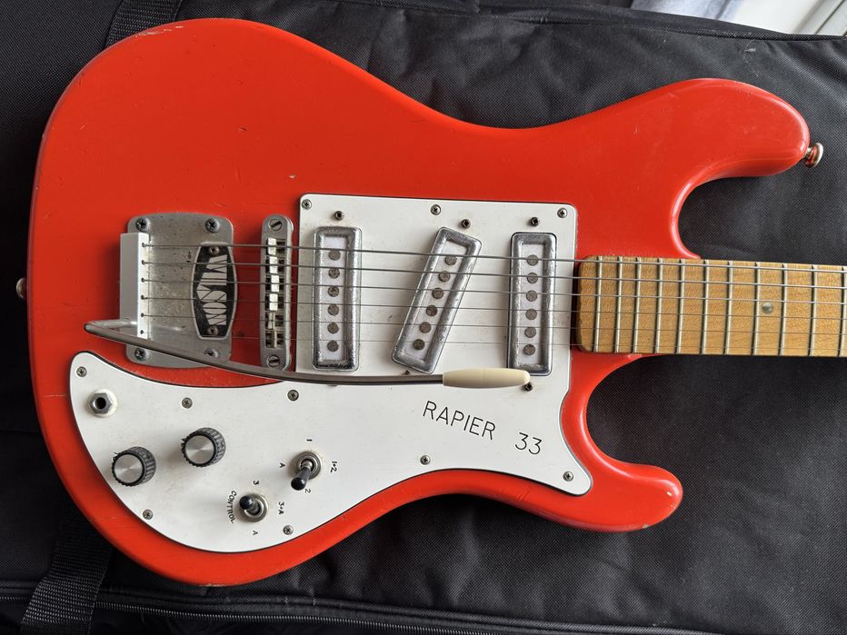 Guitarra Watkins Rapier 33, anos 60