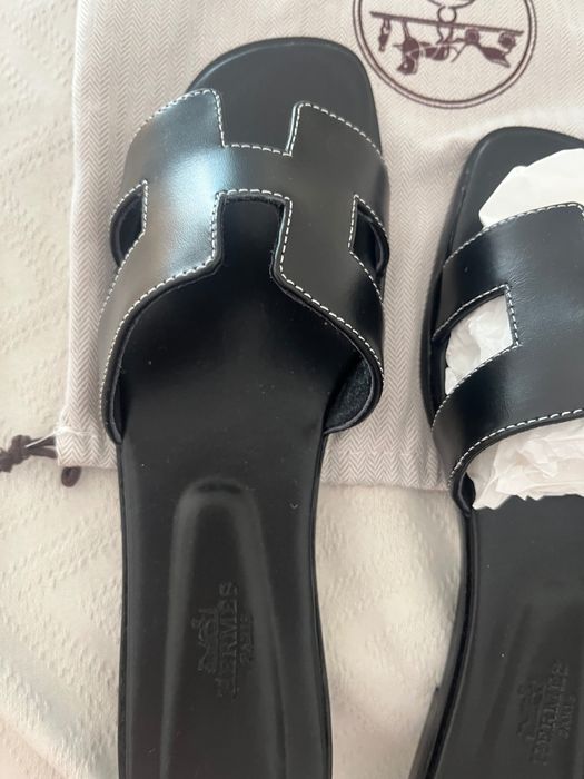 Sandalias Hermès d’oran nº41 novas