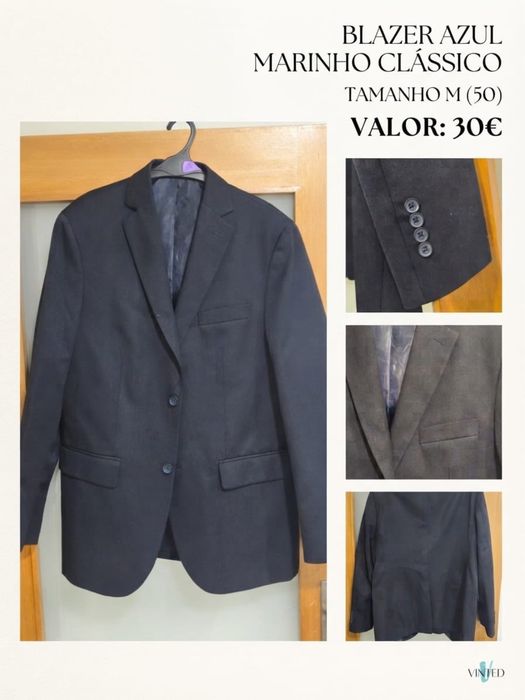 Blazer azul escuro