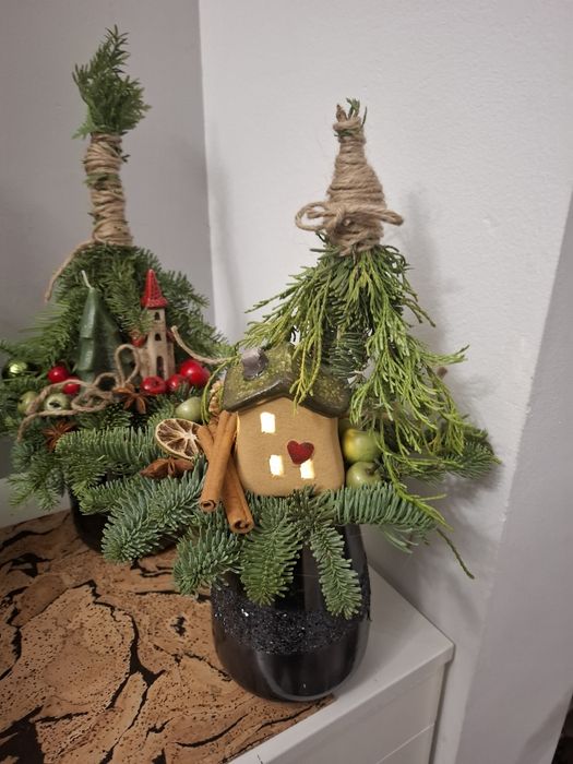 Stroiki świąteczne żywe