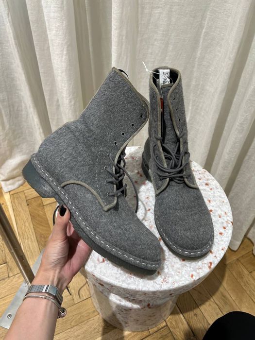 Чоботи MaxMara сірі