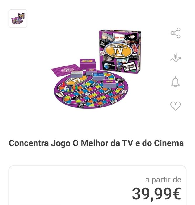 Jogo didático O melhor da TV & Cinema NOVO