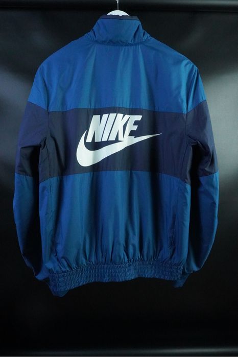 Чоловіча куртка бомбер | оригінал | NIKE Sportswear Big Logo Fill Bomber Jacket Full Zip Fleece Winter Zip Pockets Size S-M