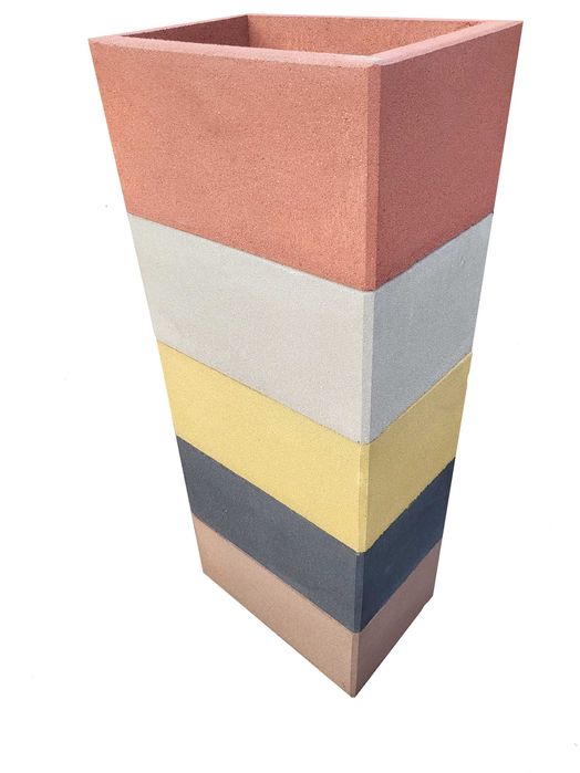 Gazony betonowe prostokątne 60x40x30 donice ogrodowe Producent. Wysyłka GRATIS