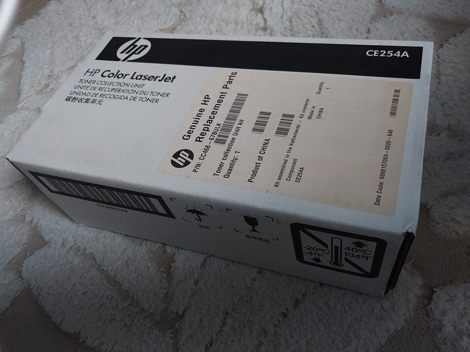 HP ce254a Pojemnik na zużyty toner