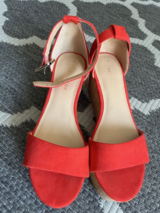 Buty sandaly New Look czerwone