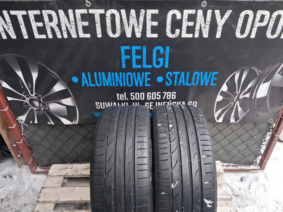 2x używane opony letnie 235/40 R19 Bridgestone Gwarancja Montaż