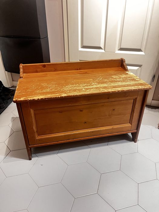 Skrzynia Ikea Leksvik Sosna