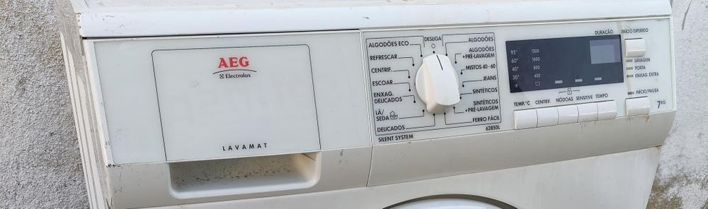 AEG painel de máquina de lavar + cablagem