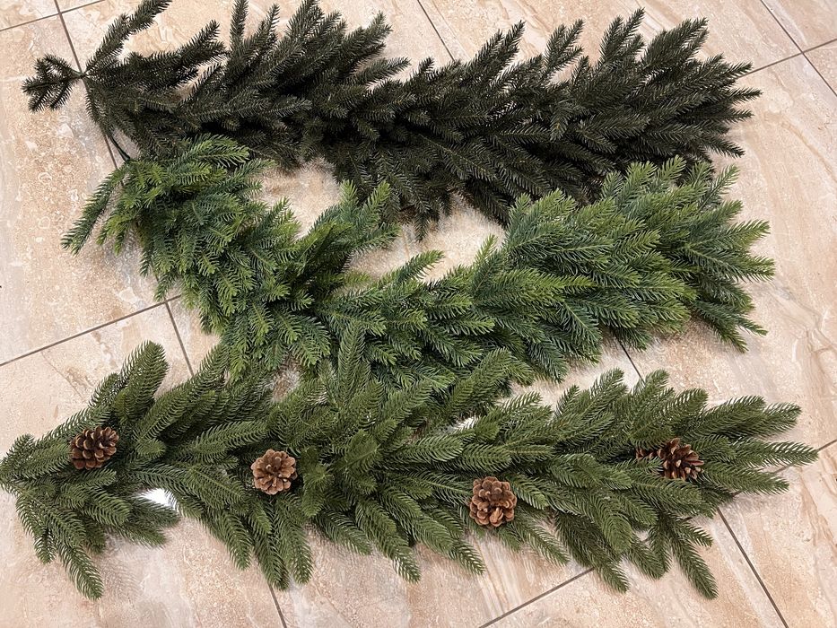 Girlanda świąteczna 100 % PE świerk