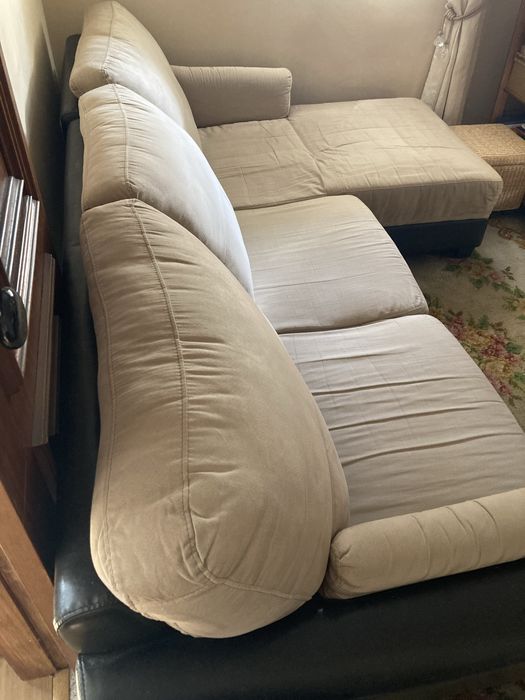 Venho sofa chaise longue em bom estado