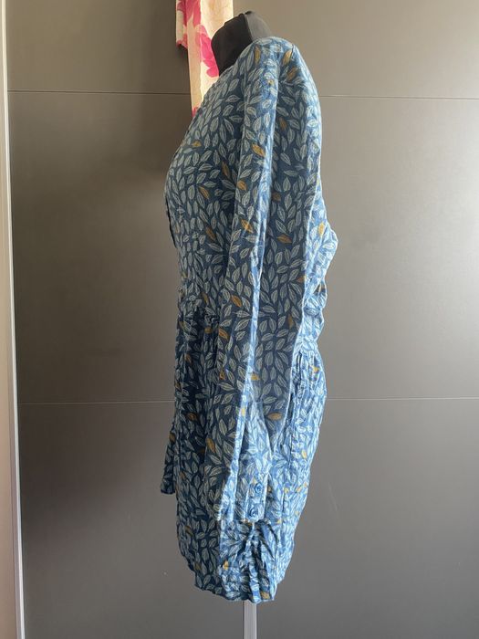 Koszulka, tunika, niebieska 5XL
