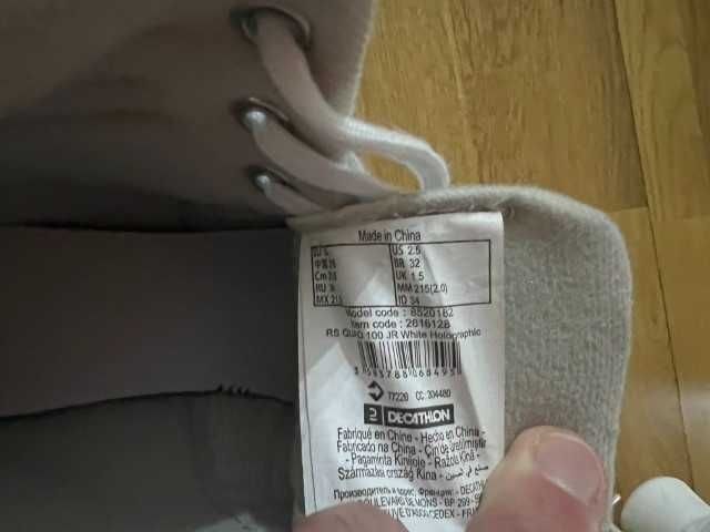 Patins Criança Oxelo - Tamanho 34