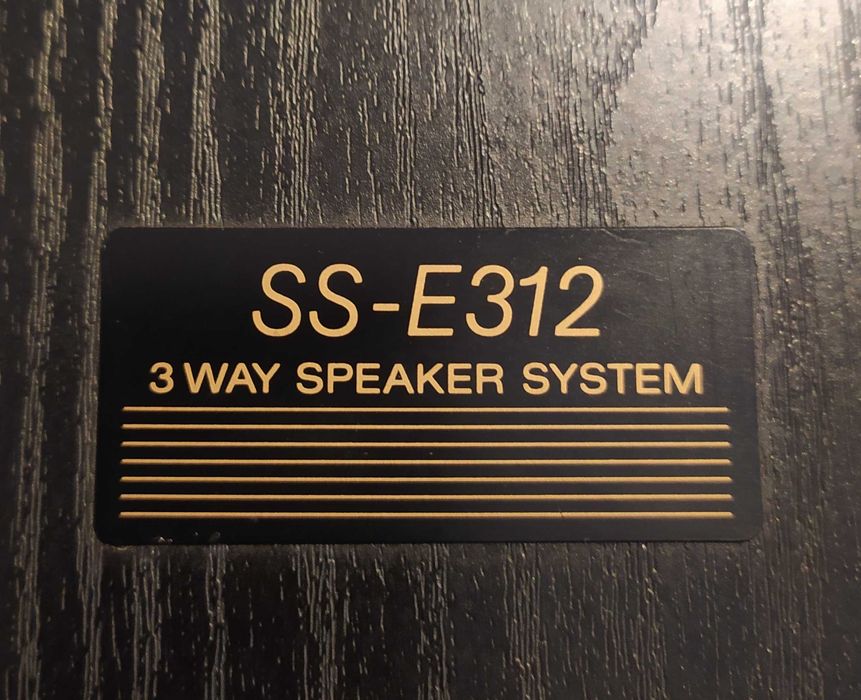 Colunas Sony vintage 140 W