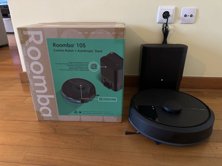 Roomba aspira e passa a mopa