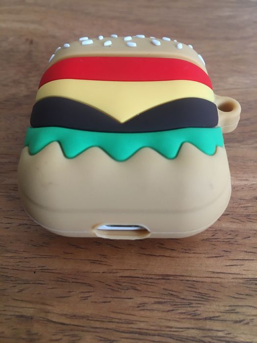 Etui silikonowe do słuchawek typu Airpods 3D hamburger