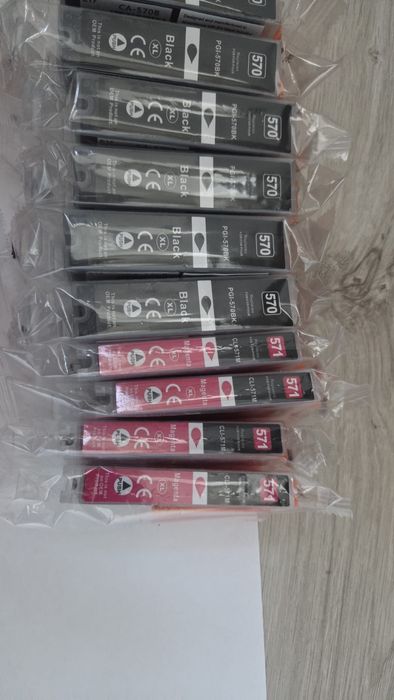 Tusze zamienniki do HP 570/571