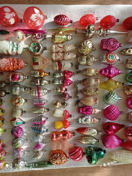 Игрушки ёлочные СССР