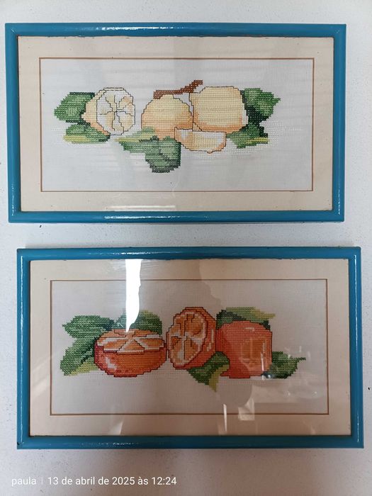 Quadros a ponto de cruz