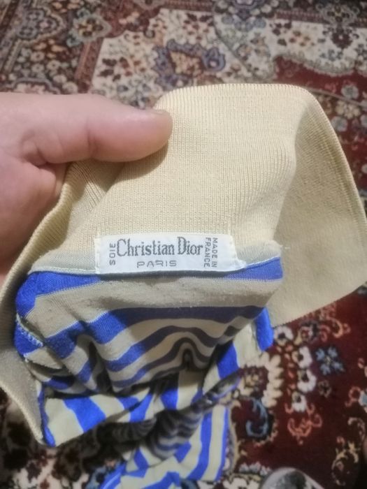 Christian Dior бирка есть