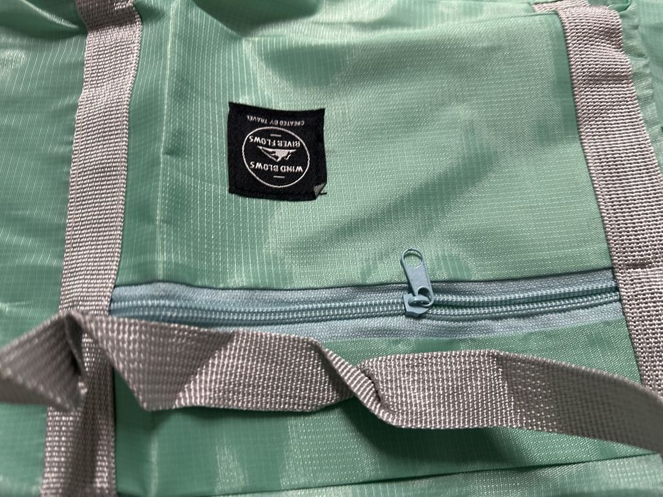 Bolsa de Viagem Verde-Menta