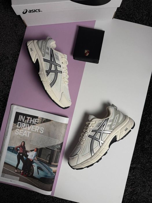 Жіночі кросівки асікс гель вентура ASICS Gel-Venture 6 Beige Metallic [36-41]