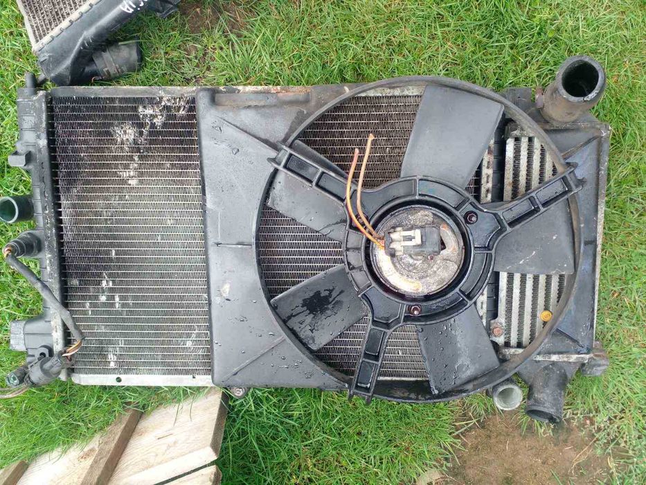 радіатори вентилятори дифузори Mercedes Opel Peugeot Renault Fiat дачі
