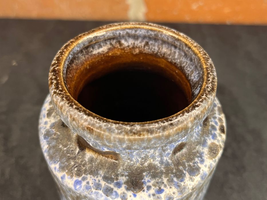 Ceramiczny wazon Scheurich 203-18 Fat Lava West Germany